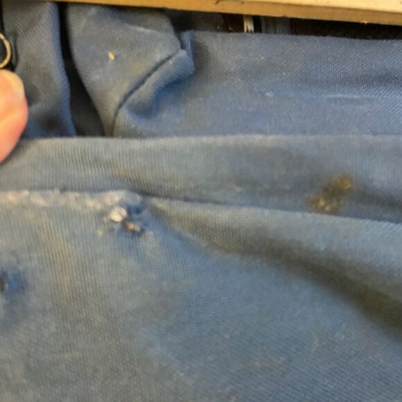 Blue Jansport hiking large hardback backpack waist strap - Picture 6 of 7